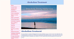 Desktop Screenshot of alcoholismtreatment.org